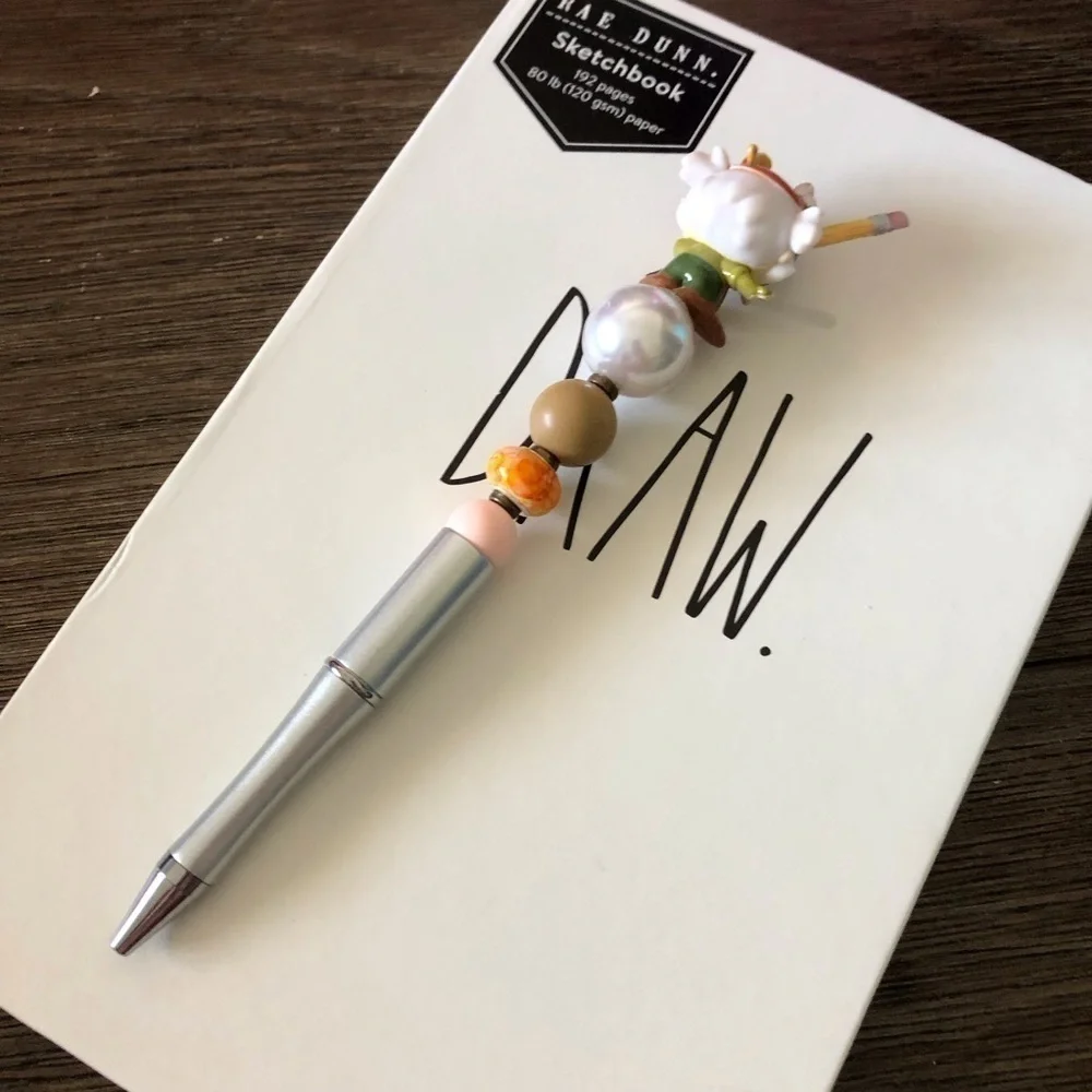 Disney Doorables: Beauty & the Beast: Maurice handmade beaded pen
